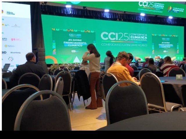 JULIO 2025: STURAM S.A. particip en la Primera Conferencia Climtica Internacional